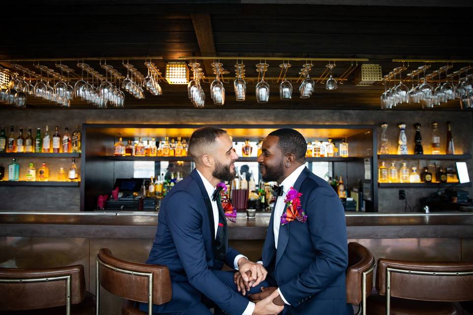 Groom and Groom at 1 Hotel