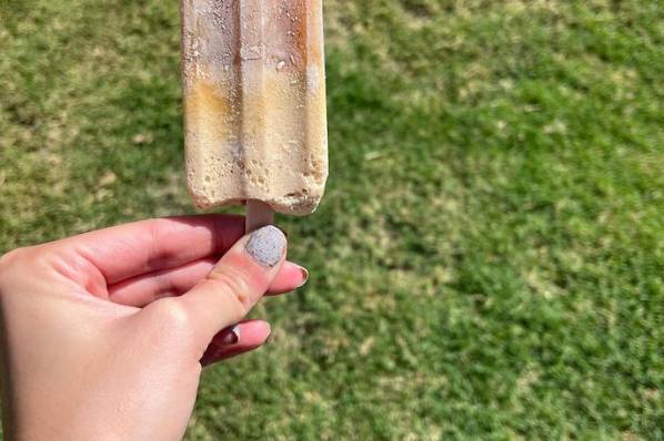 Cold brew popsicle