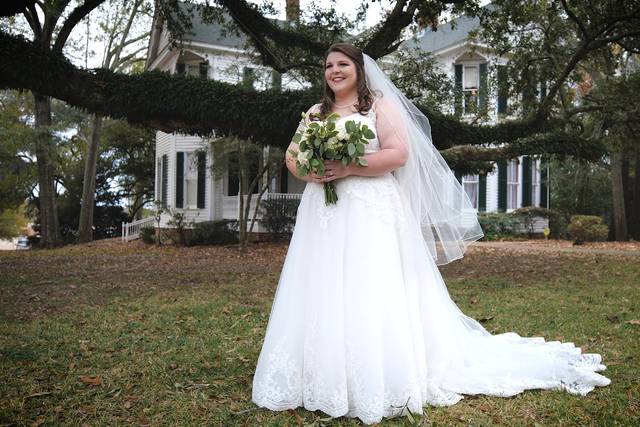 A bride on her wedding day
