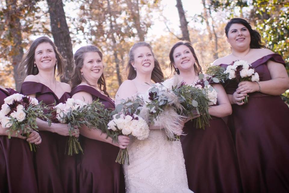 The bridesmaids