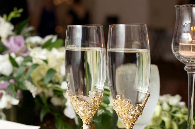 Wedding champagne