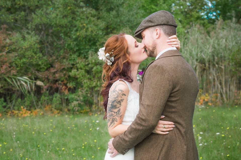 New Hampshire Rustic Wedding