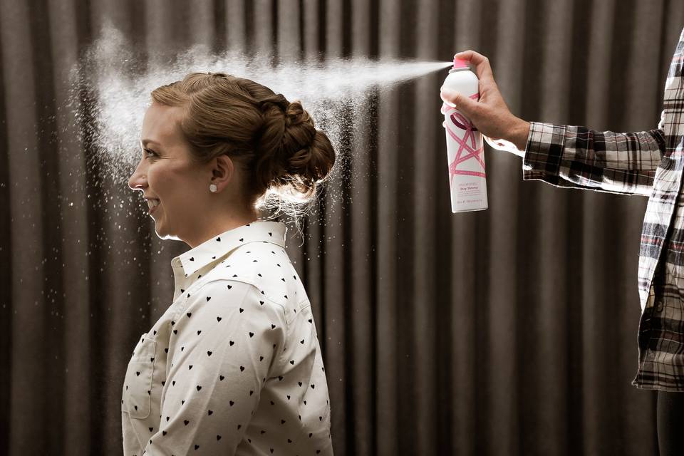 Foxboro Bride Getting Ready