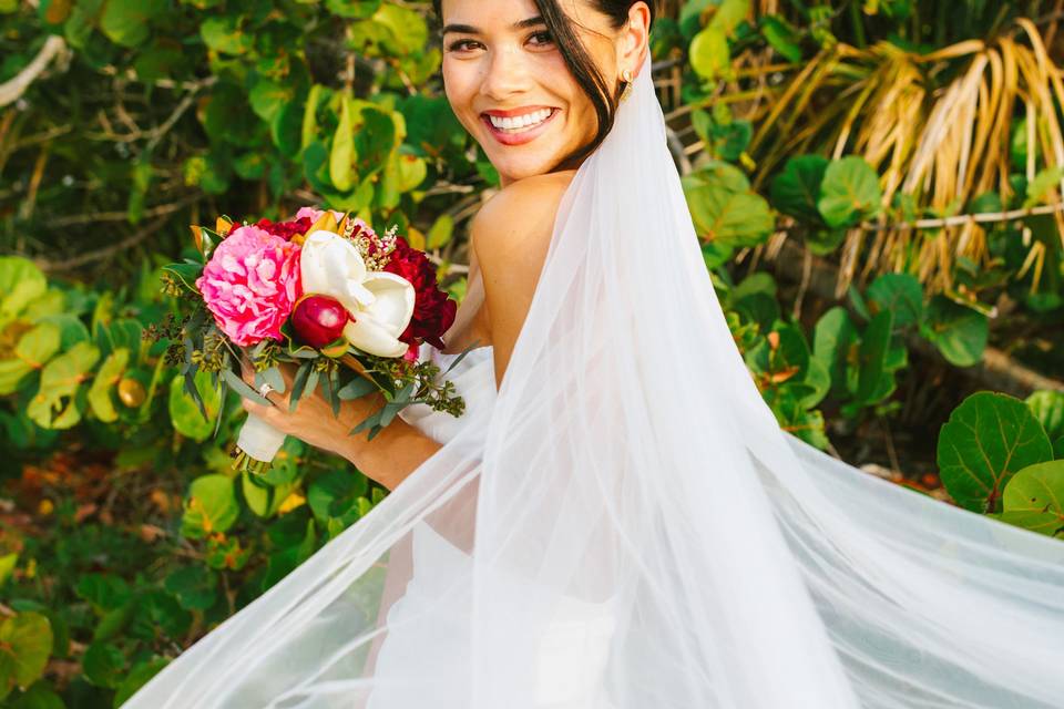 Hot pink bouquet