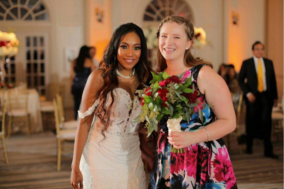 Bride and Friends