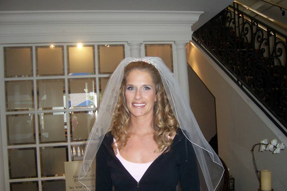 Bride before the wedding