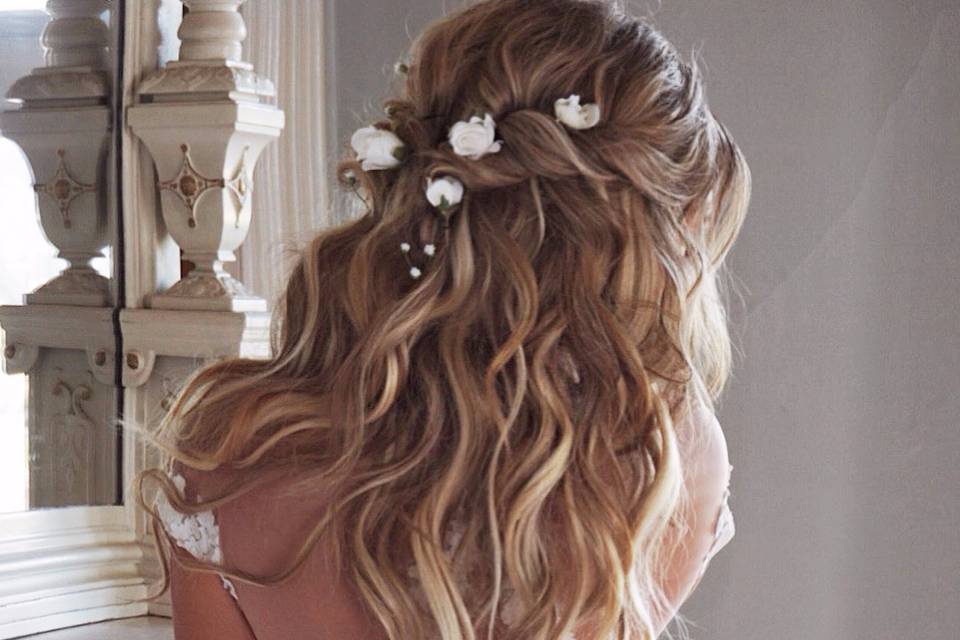 Bridal Boho Hair