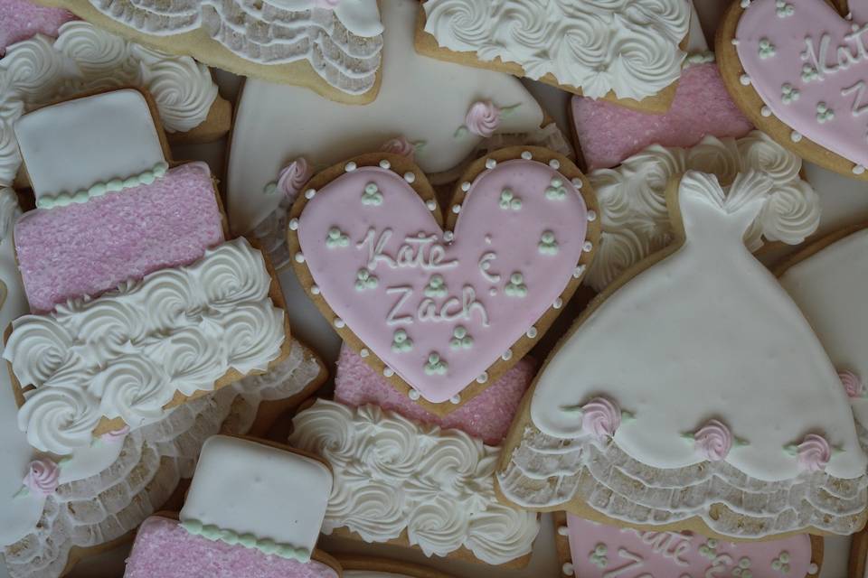Heart and Ring Cookies
