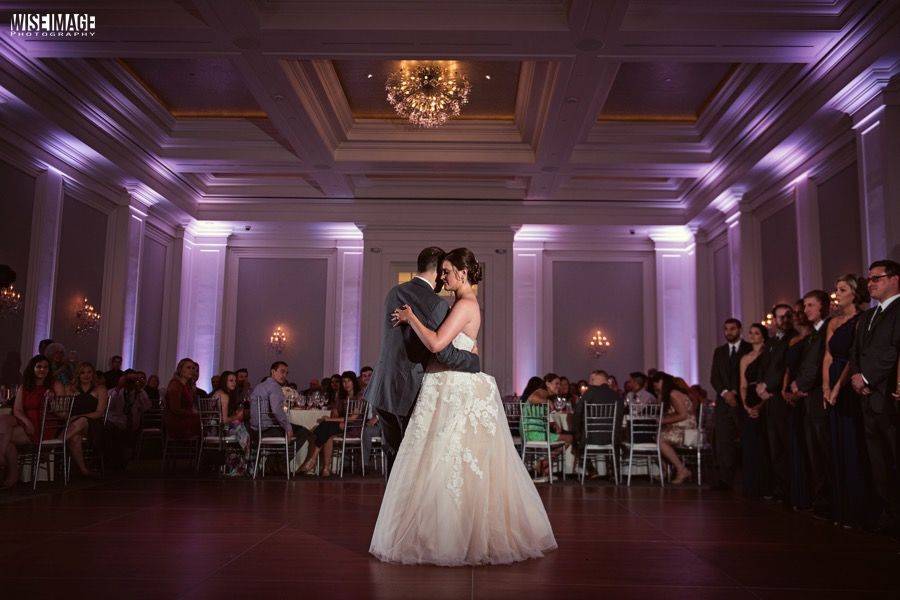 Couple dancing