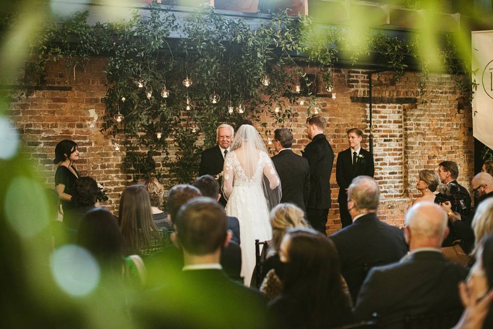 Indoor ceremony