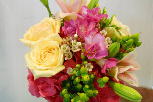 Close up picture of bouquet