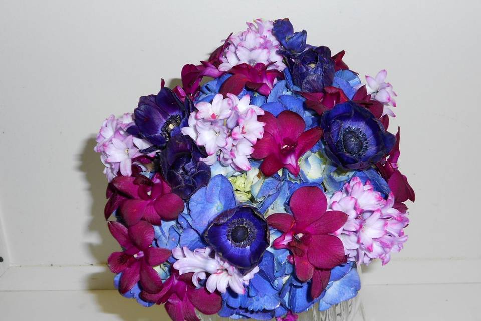 Close up picture of bouquet