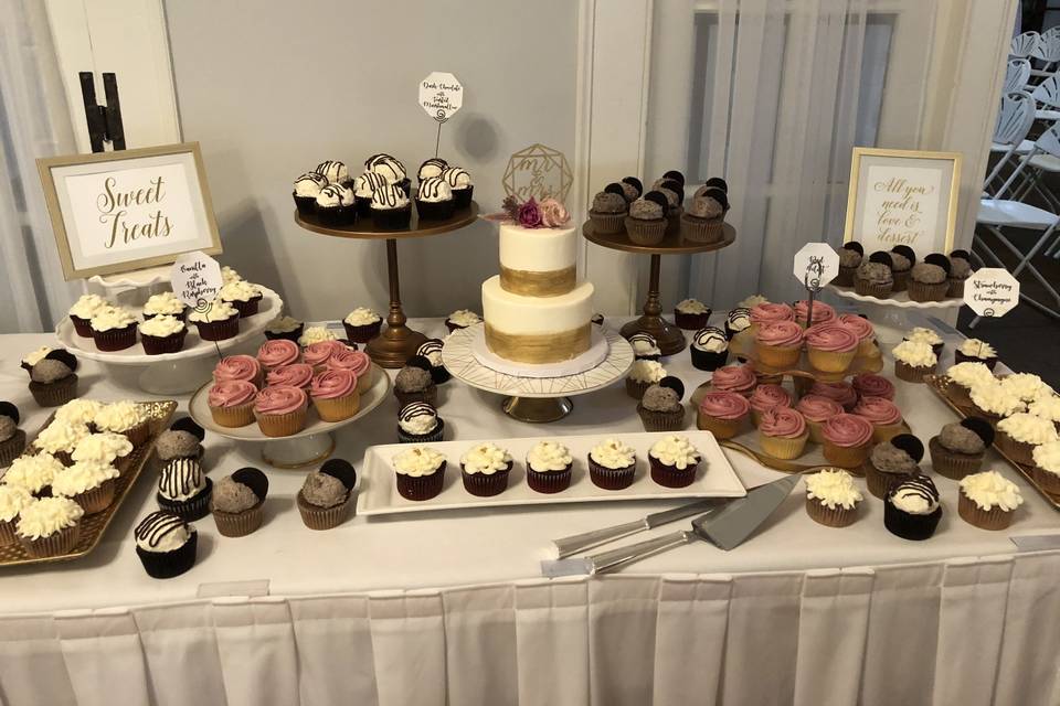 Dessert table