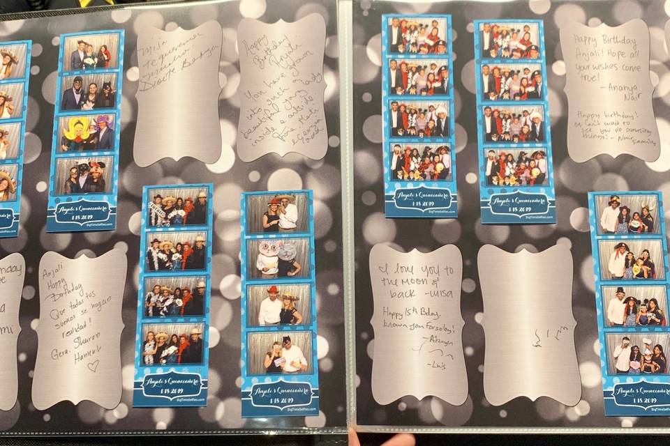 Photo Booth Memory Book