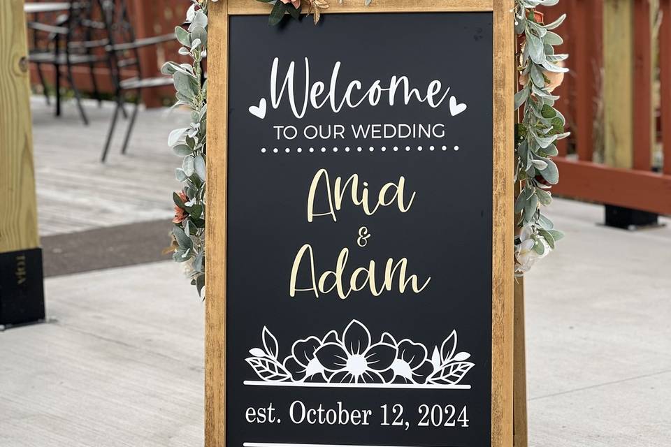 Welcome Sign