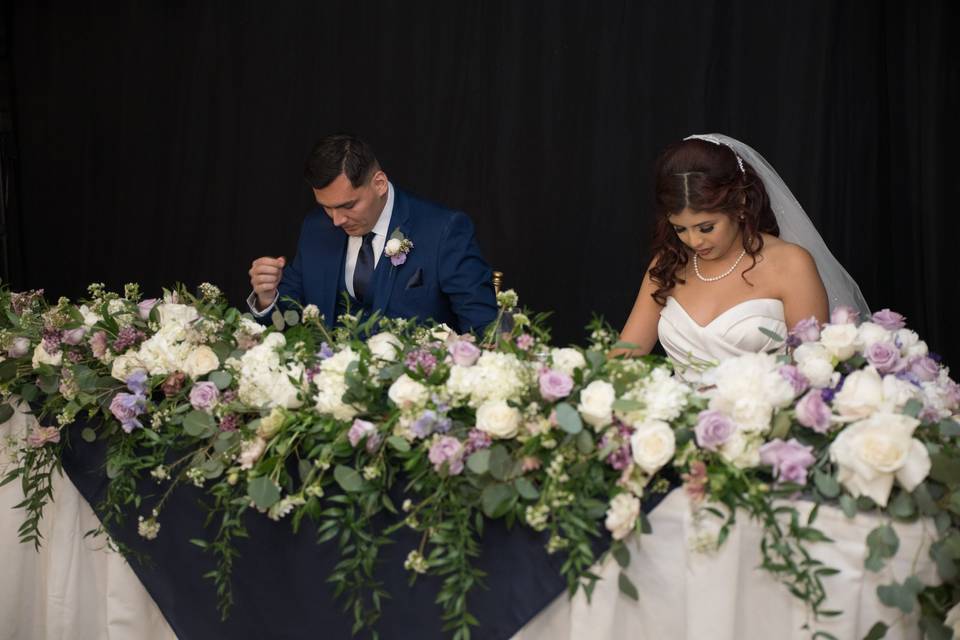 Sweetheart table