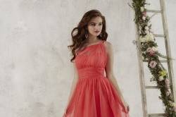 Cute reddish pink mini dress