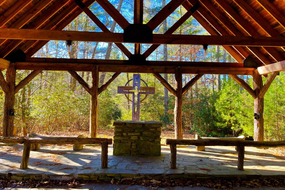 Outdoor chapel