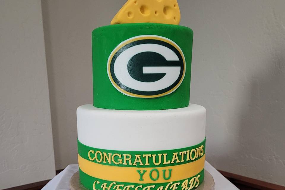 Packers rehearsal cake