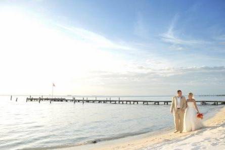 Couple walking