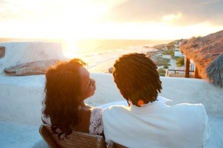 Watching the sunset