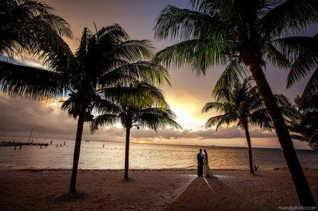 Sunset at the beach