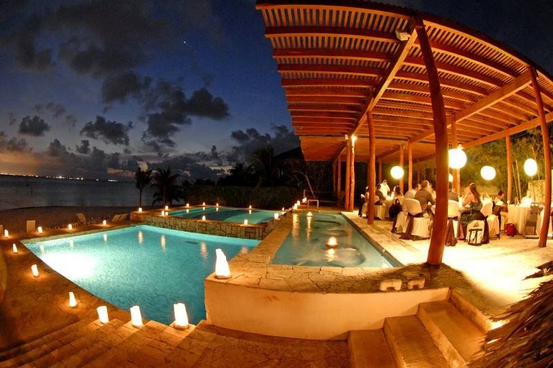 Pool area