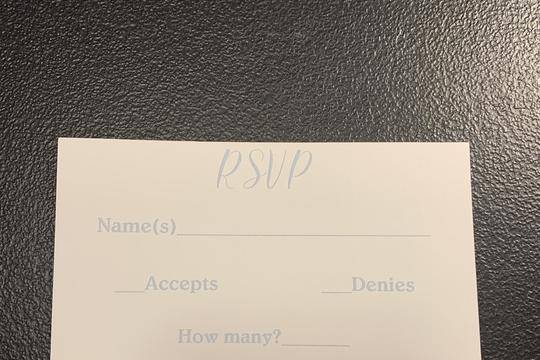 Vellum RSVP