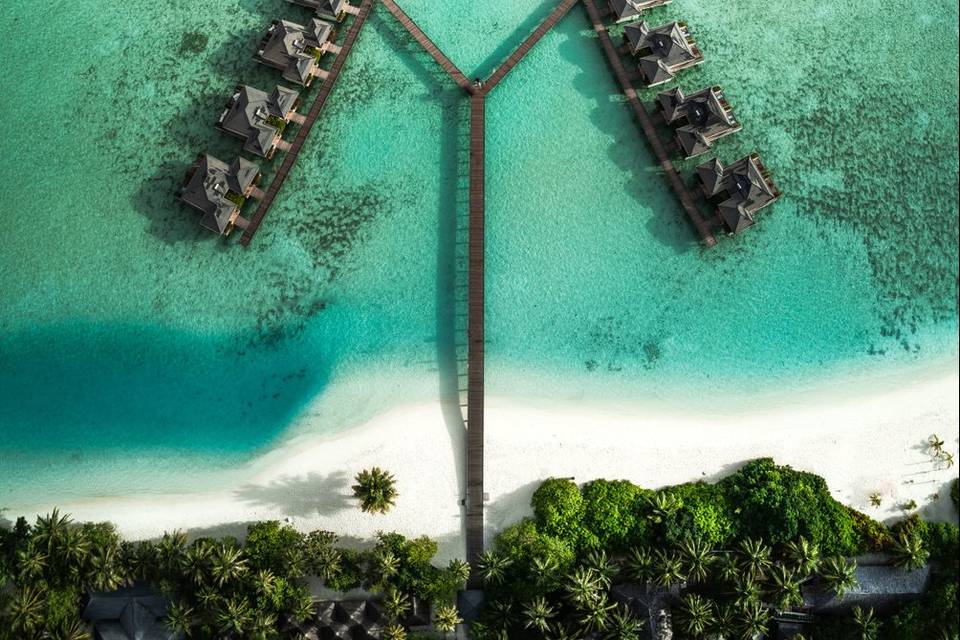 Overwater bungalows