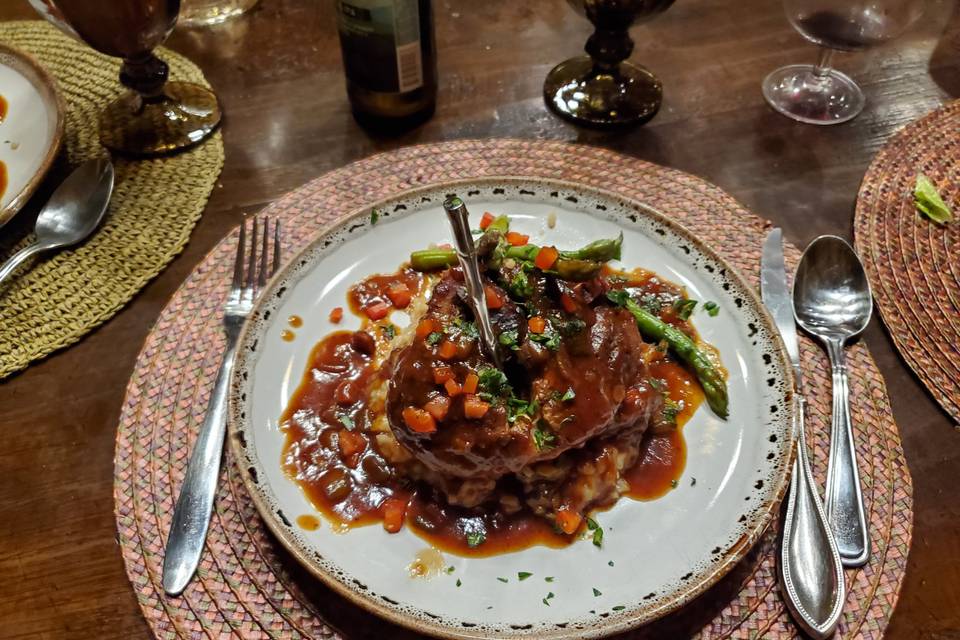 Veal Osso Bucco Entree