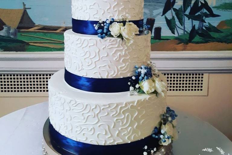 Large wedding cake