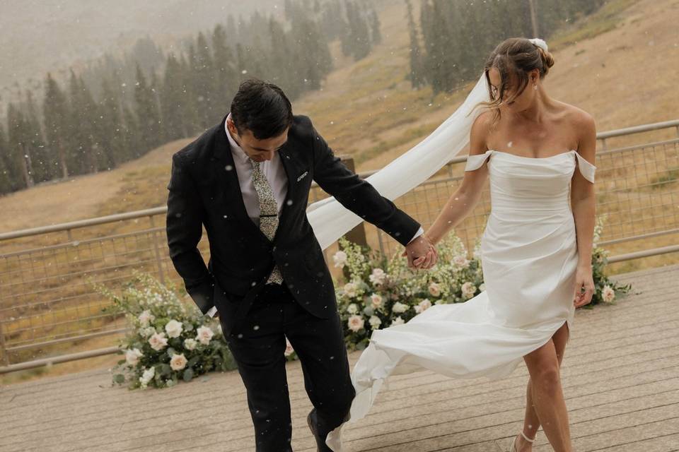 A-Basin Ski Wedding