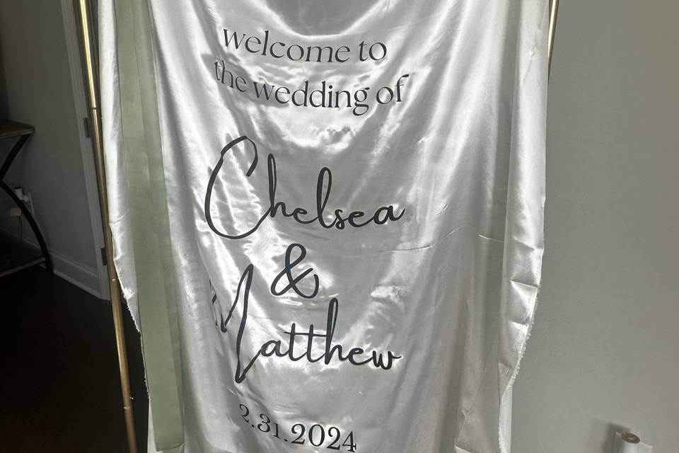 Chelsea & Matthew Banner