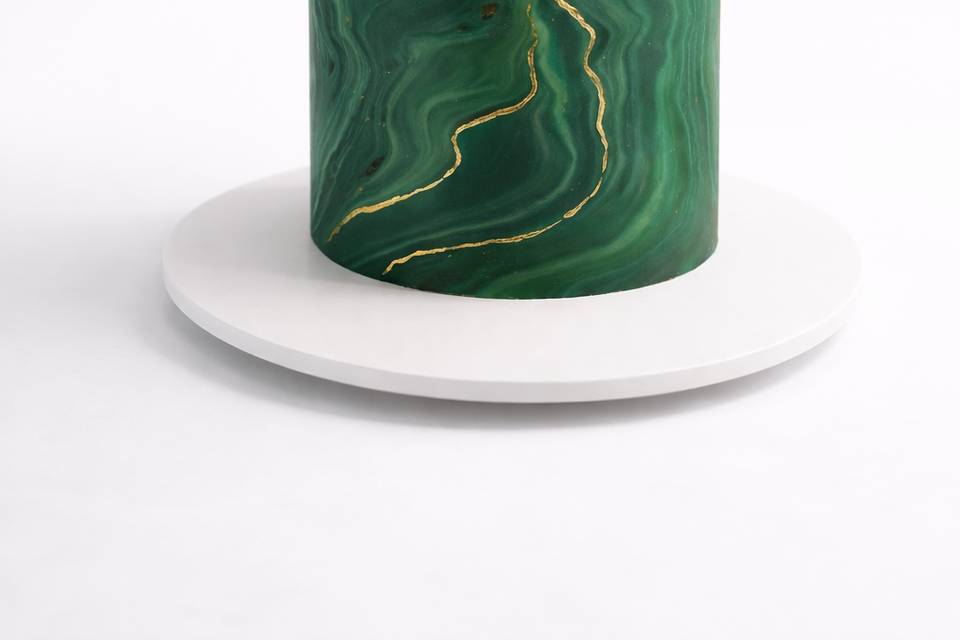 Green Marble Cake