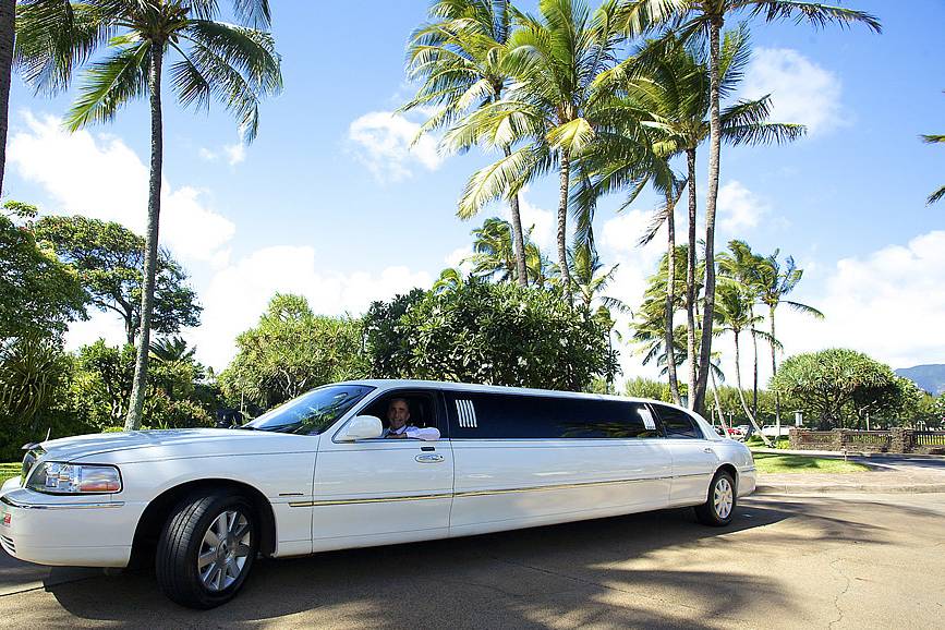 Kauai Wedding Limousine