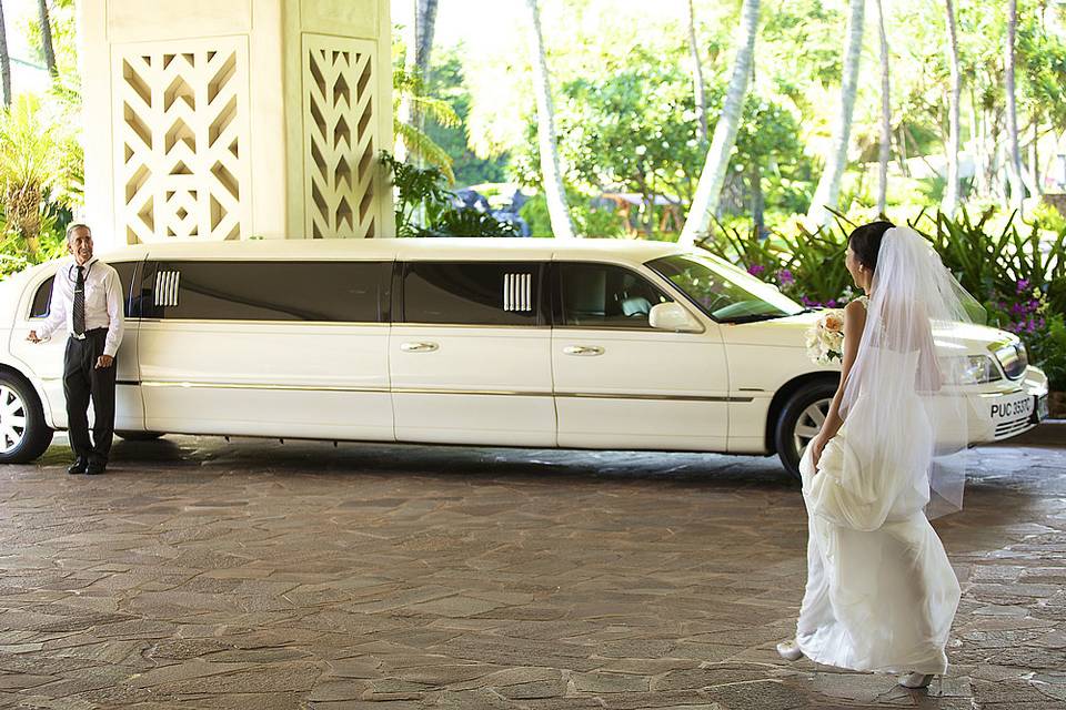 Kauai Wedding Limousine