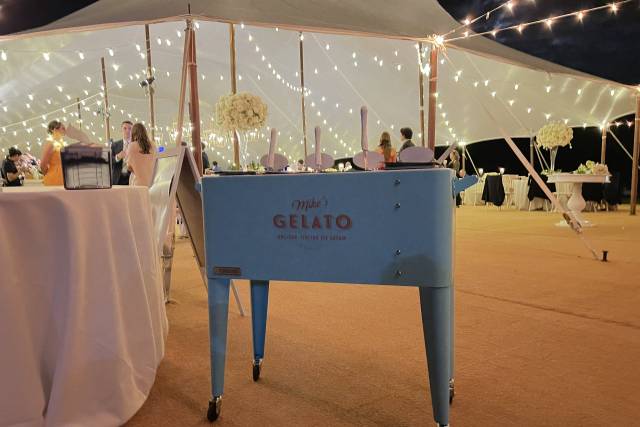 Mike's Gelato Boutique Cooler