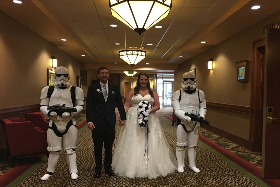 Star Wars wedding