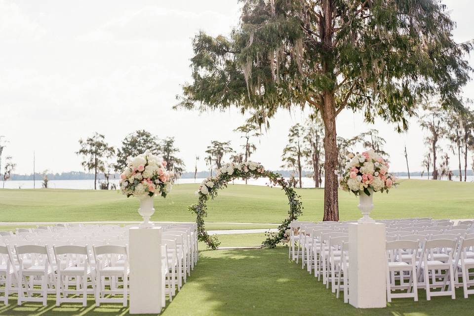 Ceremony Views: Back Lawn