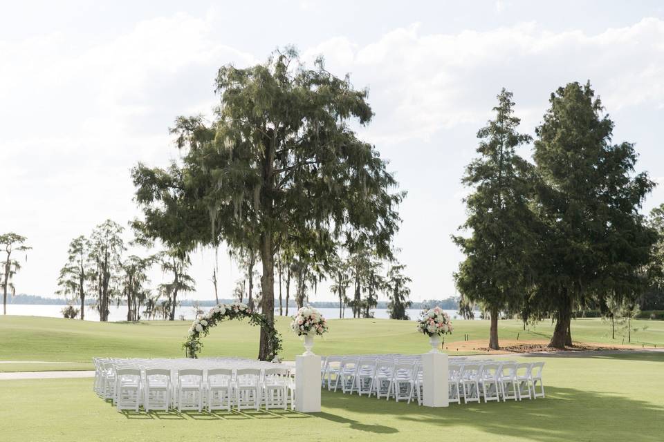 Ceremony Views: Back Lawn