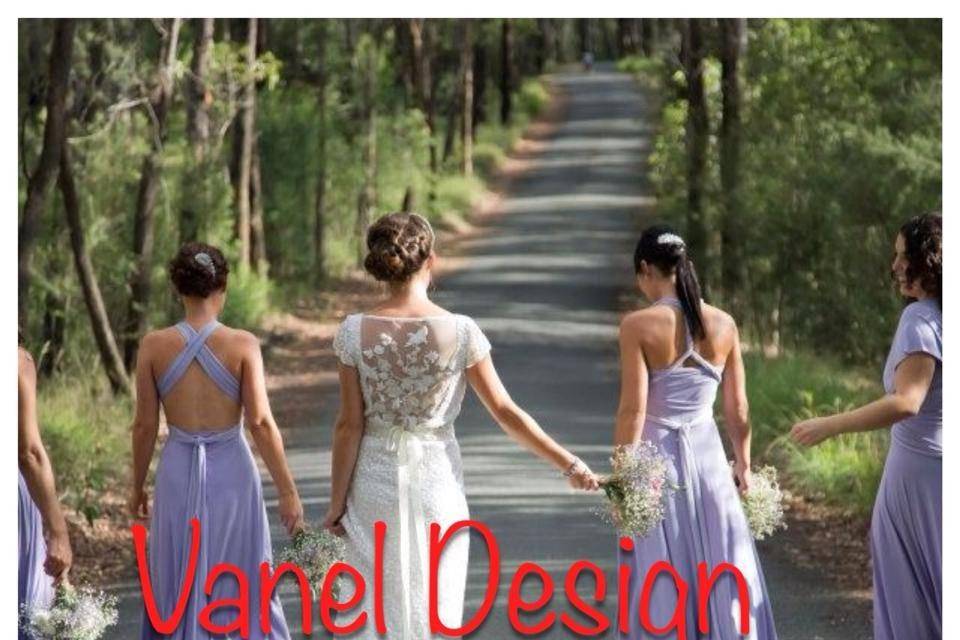 Purple Convertible Bridesmaid Dress
