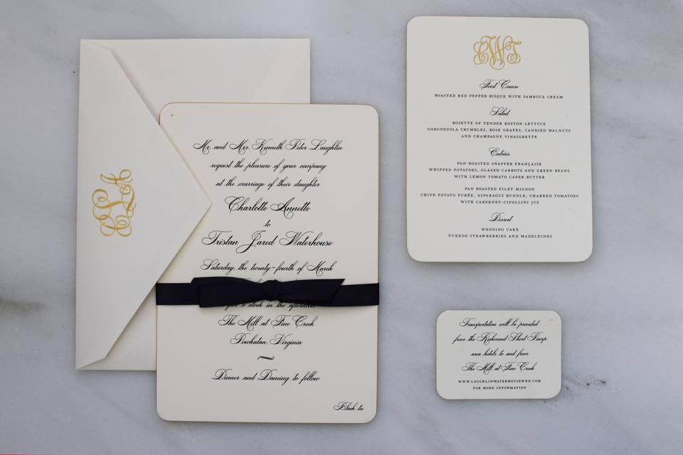 Selection of invitation
