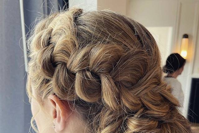 Bridesmaid updo