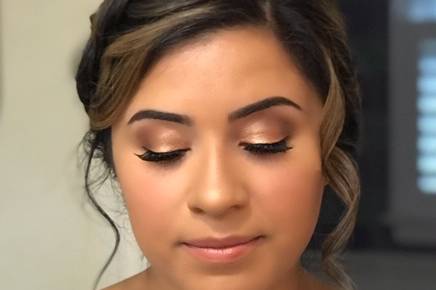 Bronze look