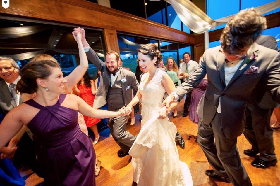 Bride on the dance floor