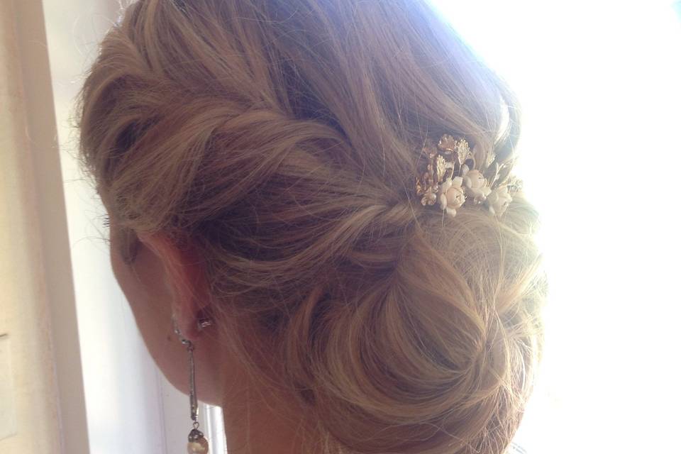 Bridal hair