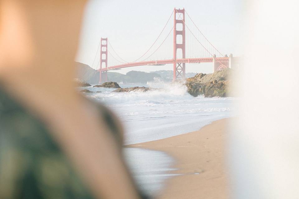 Baker Beach Engagement shoot