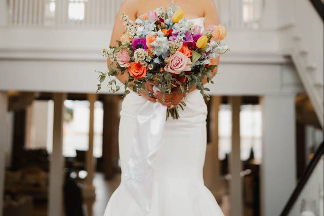 Bride on the Landing