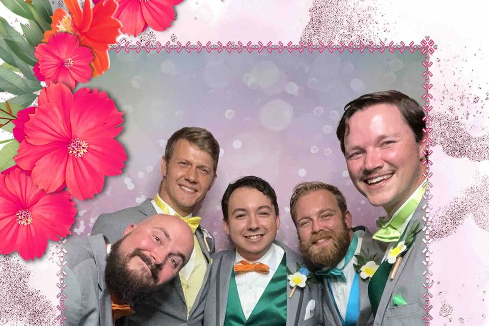 Groom and his men