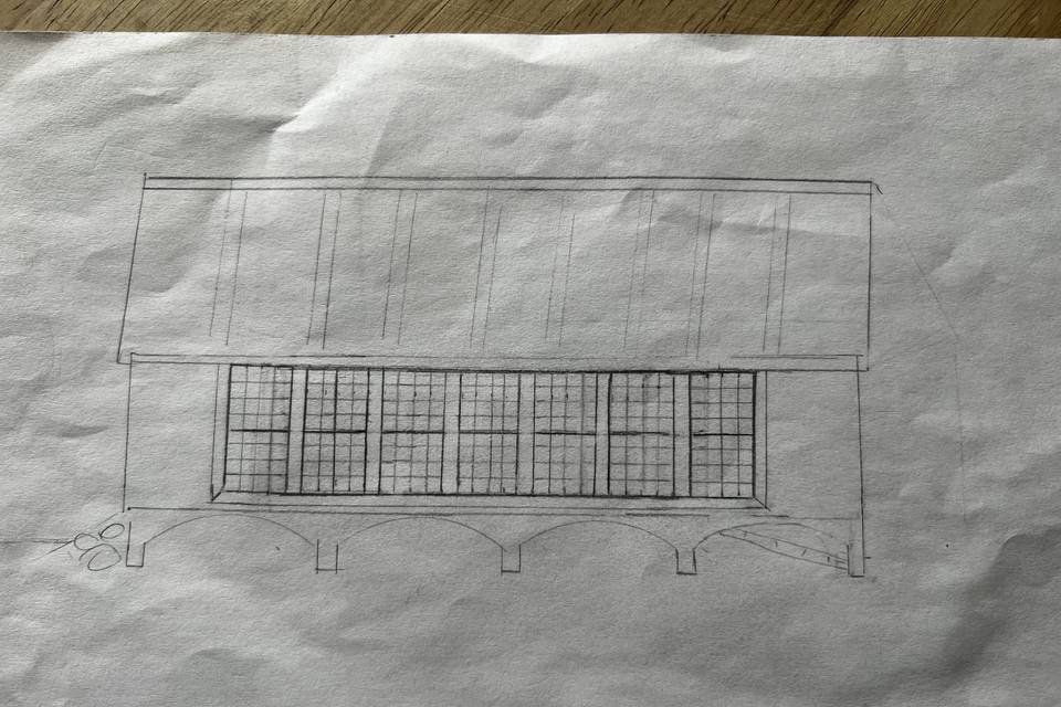 Sketch of the short barn
